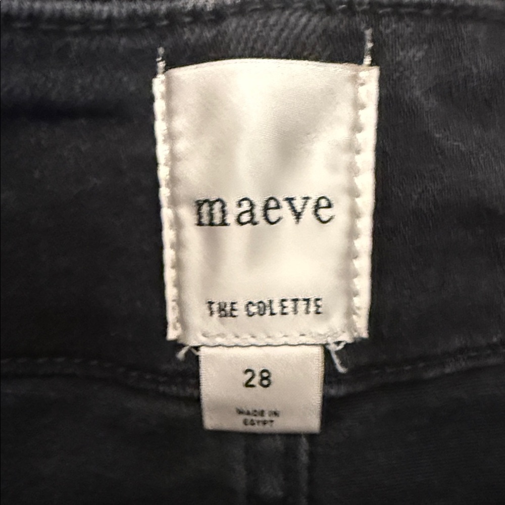 Maeve Colette Black Pants - Picture 2 of 4
